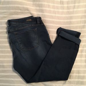 Boyfriend kut from the kloth dark rinse